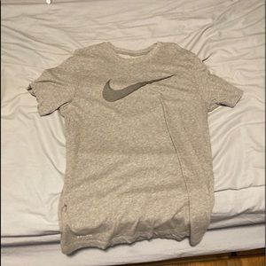 Grey Nike shirt